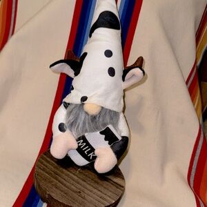 New Cow Print Gnome